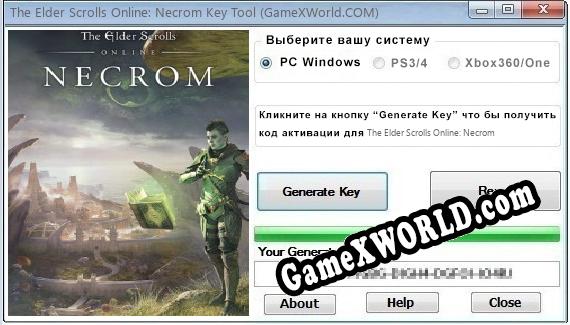 The Elder Scrolls Online: Necrom ключ бесплатно