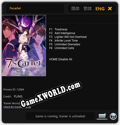 7scarlet: ТРЕЙНЕР И ЧИТЫ (V1.0.34)