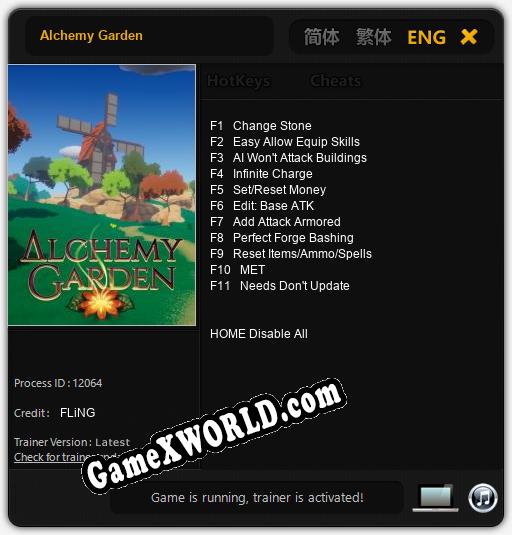 Alchemy Garden: Трейнер +11 [v1.4]