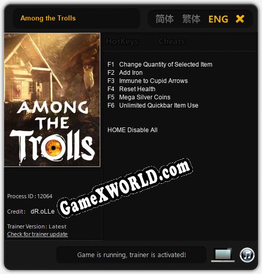 Among the Trolls: Читы, Трейнер +6 [dR.oLLe]