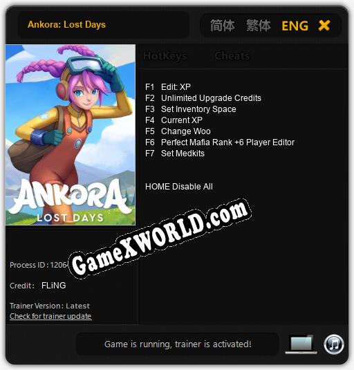 Ankora: Lost Days: Читы, Трейнер +7 [FLiNG]