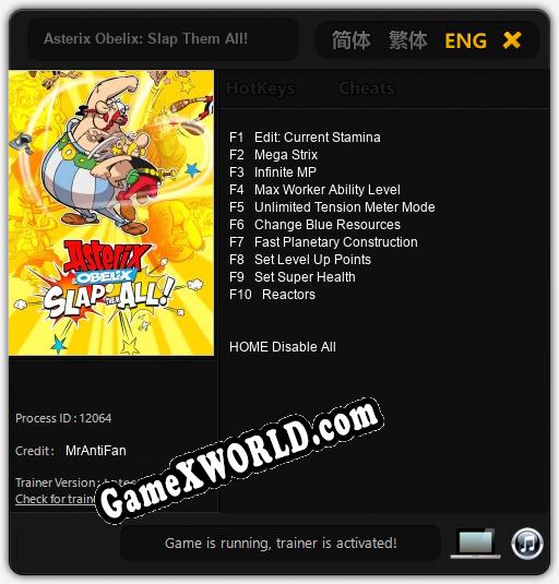 Asterix Obelix: Slap Them All!: ТРЕЙНЕР И ЧИТЫ (V1.0.65)