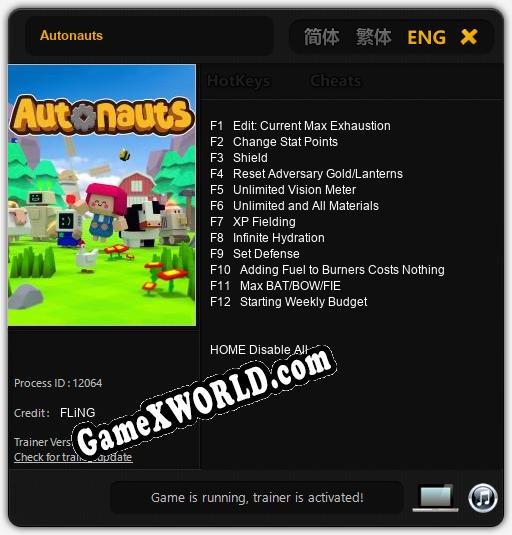 Autonauts: ТРЕЙНЕР И ЧИТЫ (V1.0.76)