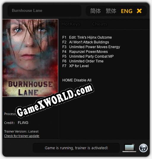 Burnhouse Lane: Читы, Трейнер +15 [dR.oLLe]