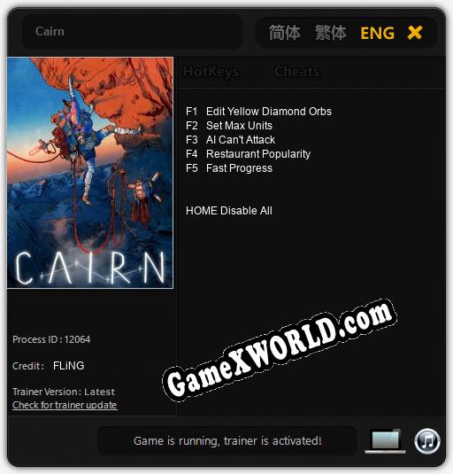 Cairn: Трейнер +5 [v1.4]