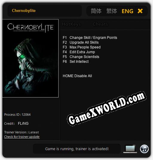 Chernobylite: Читы, Трейнер +6 [FLiNG]
