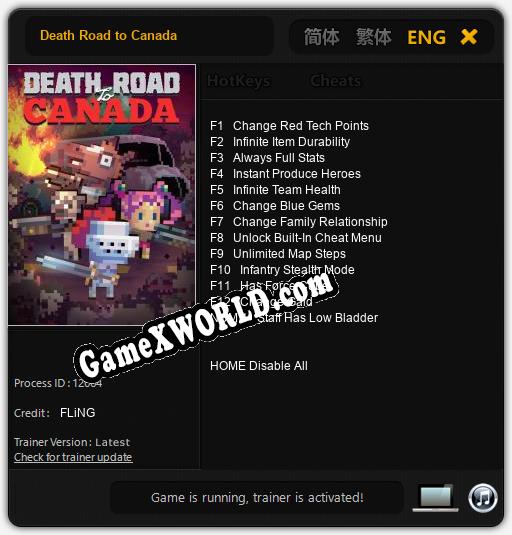 Death Road to Canada: ТРЕЙНЕР И ЧИТЫ (V1.0.77)