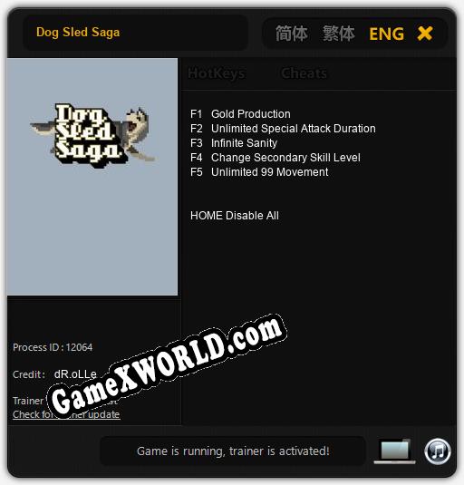 Dog Sled Saga: ТРЕЙНЕР И ЧИТЫ (V1.0.93)