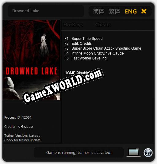 Drowned Lake: Читы, Трейнер +5 [dR.oLLe]
