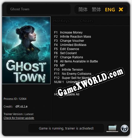Ghost Town: Читы, Трейнер +13 [dR.oLLe]