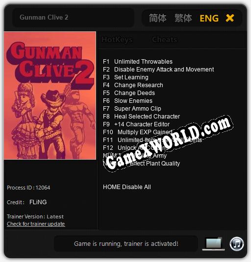 Gunman Clive 2: Читы, Трейнер +14 [FLiNG]