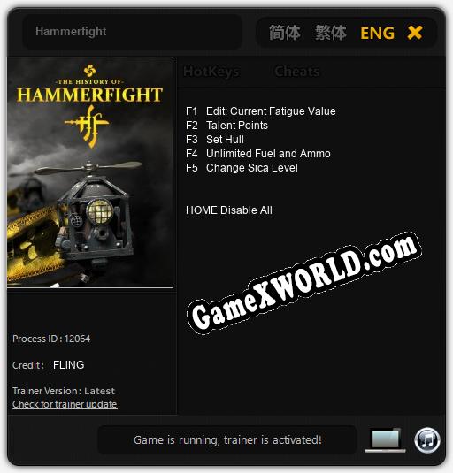 Hammerfight: ТРЕЙНЕР И ЧИТЫ (V1.0.87)
