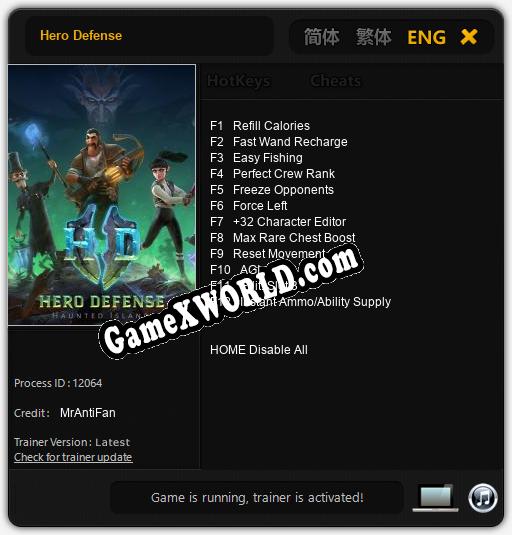 Hero Defense: ТРЕЙНЕР И ЧИТЫ (V1.0.54)