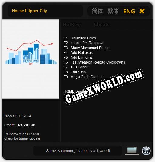 House Flipper City: Читы, Трейнер +6 [dR.oLLe]