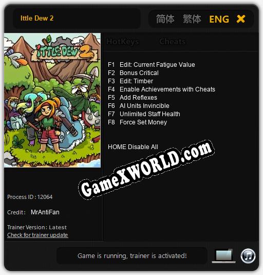 Ittle Dew 2: Трейнер +8 [v1.1]