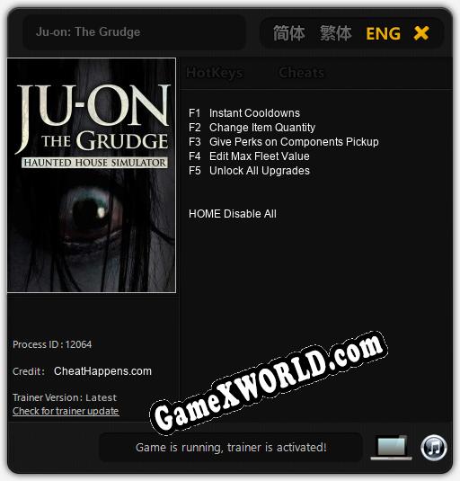 Ju-on: The Grudge: Читы, Трейнер +5 [CheatHappens.com]