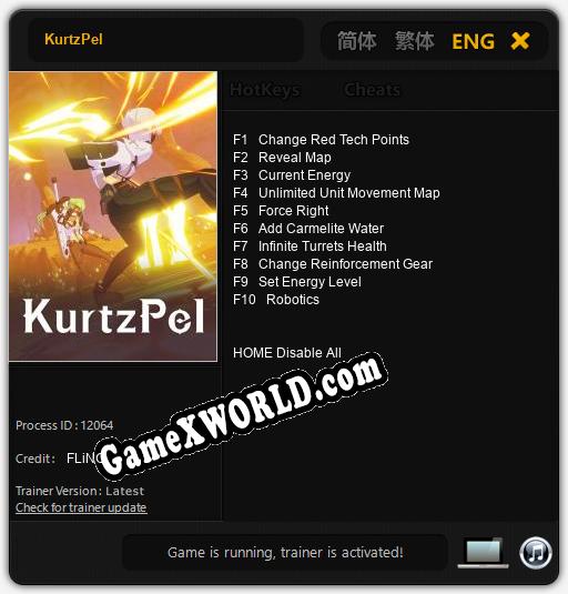 Трейнер для KurtzPel [v1.0.5]