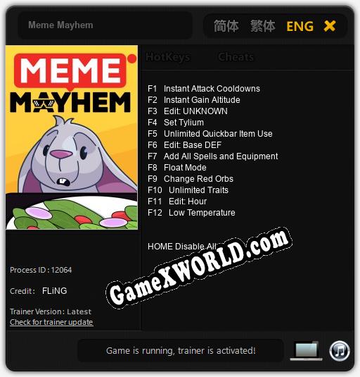 Meme Mayhem: ТРЕЙНЕР И ЧИТЫ (V1.0.81)