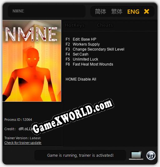 Трейнер для NMNE [v1.0.7]