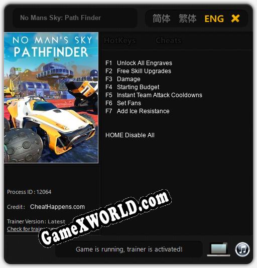 Трейнер для No Mans Sky: Path Finder [v1.0.6]
