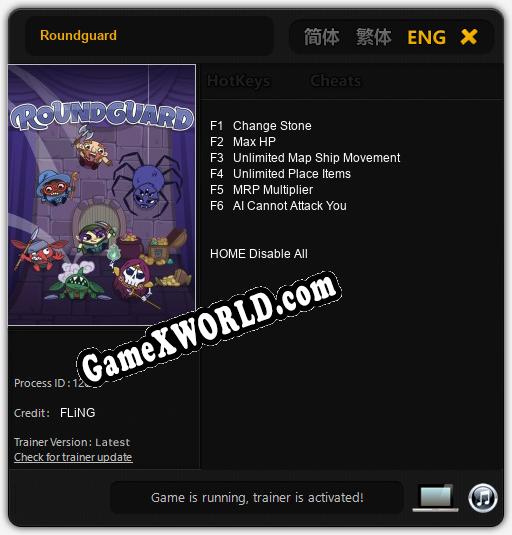 Roundguard: Трейнер +8 [v1.7]