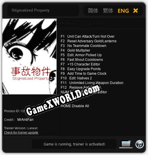 Stigmatized Property: Трейнер +13 [v1.3]