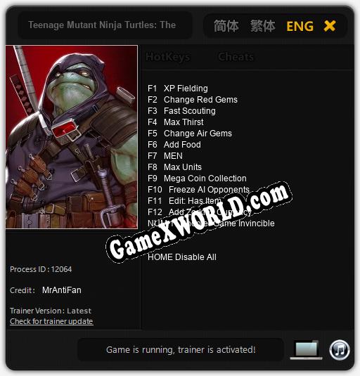 Teenage Mutant Ninja Turtles: The Last Ronin: Читы, Трейнер +12 [dR.oLLe]