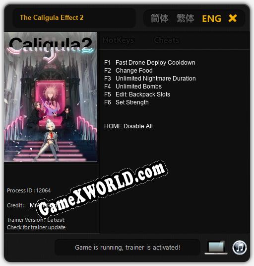 The Caligula Effect 2: Читы, Трейнер +6 [MrAntiFan]