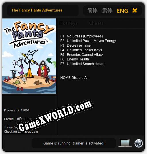 The Fancy Pants Adventures: Читы, Трейнер +7 [dR.oLLe]