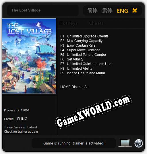 The Lost Village: Читы, Трейнер +9 [FLiNG]