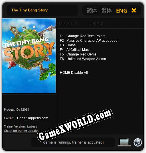 The Tiny Bang Story: Читы, Трейнер +6 [CheatHappens.com]
