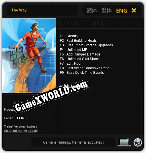 The Way: Трейнер +9 [v1.8]