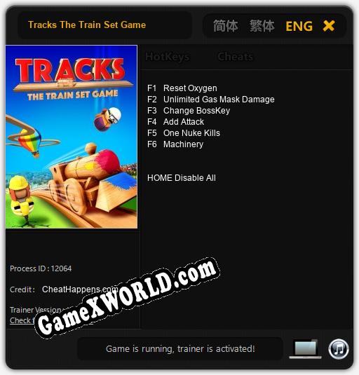 Трейнер для Tracks The Train Set Game [v1.0.4]