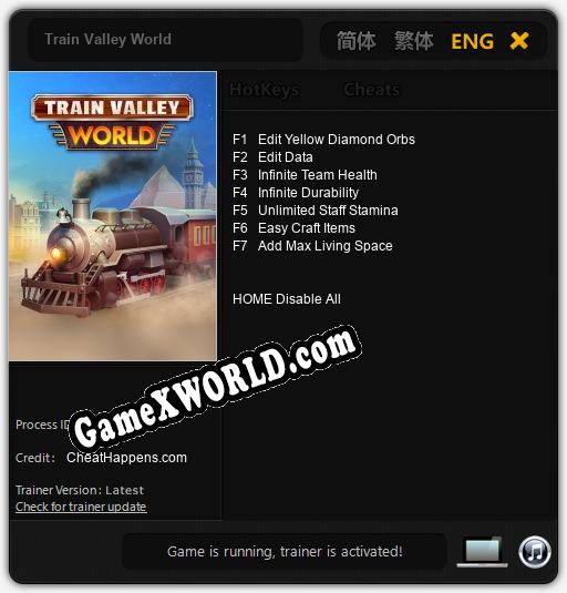 Train Valley World: Трейнер +7 [v1.6]
