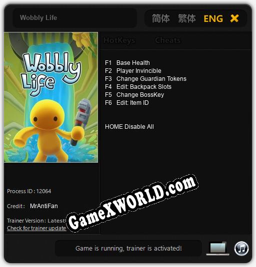 Wobbly Life: Трейнер +6 [v1.3]