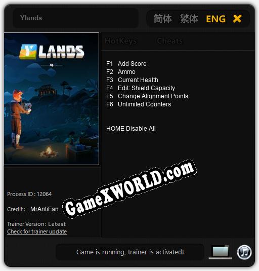 Ylands: Читы, Трейнер +6 [MrAntiFan]